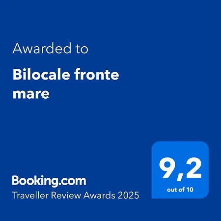 Bilocale Fronte Mare Appartamento *